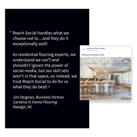 Reach Social client testimonial
